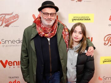 Pablo Carbonell y su hija Mafald