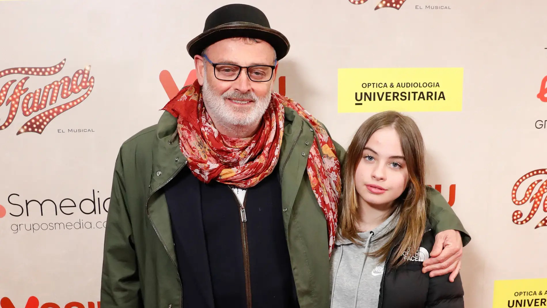 Pablo Carbonell y su hija Mafald