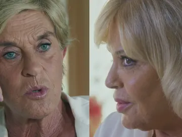 Chelo García Cortés y Bárbara Rey en 'Una vida Bárbara' Chelo García Cortés y Bárbara Rey en 'Una vida Bárbara'