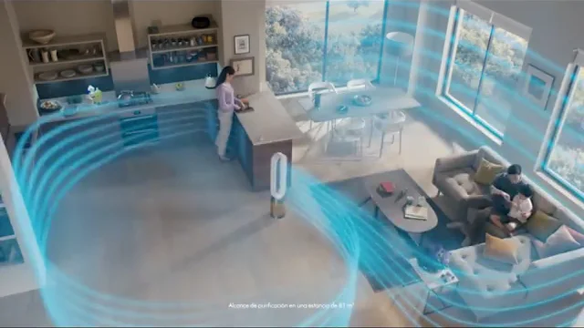 Así funcionan los purificadores Dyson
