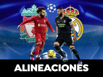 Liverpool - Real Madrid: Salah y Benzema al frente