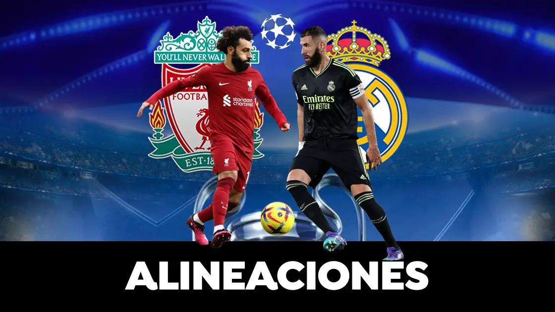 Liverpool - Real Madrid: Salah y Benzema al frente