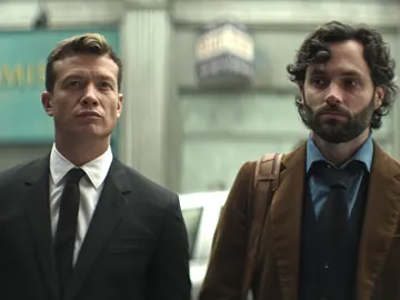 Rhys y Joe en 'You' Rhys y Joe en 'You'