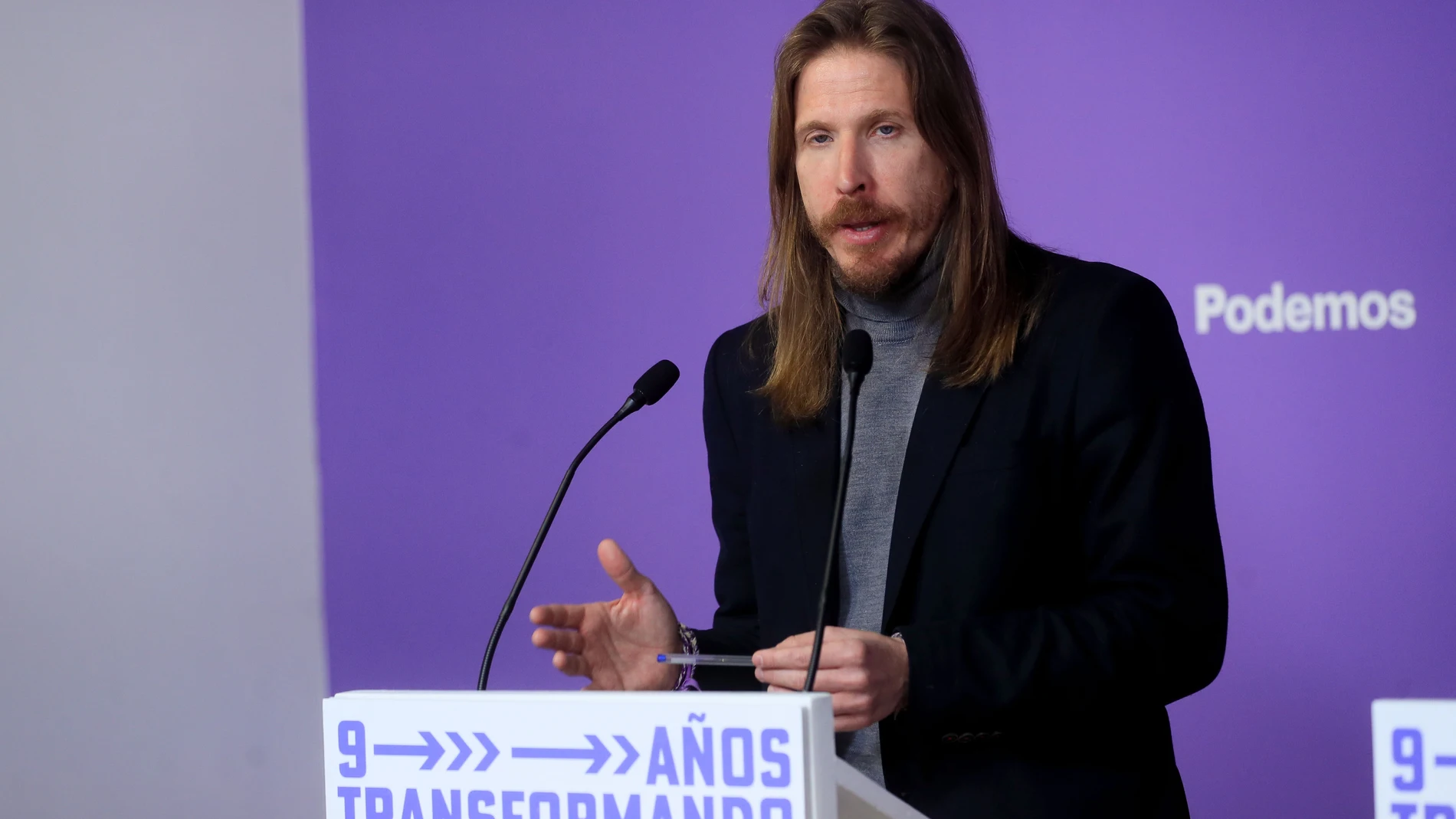 Pablo Fernández, portavoz de Podemos 