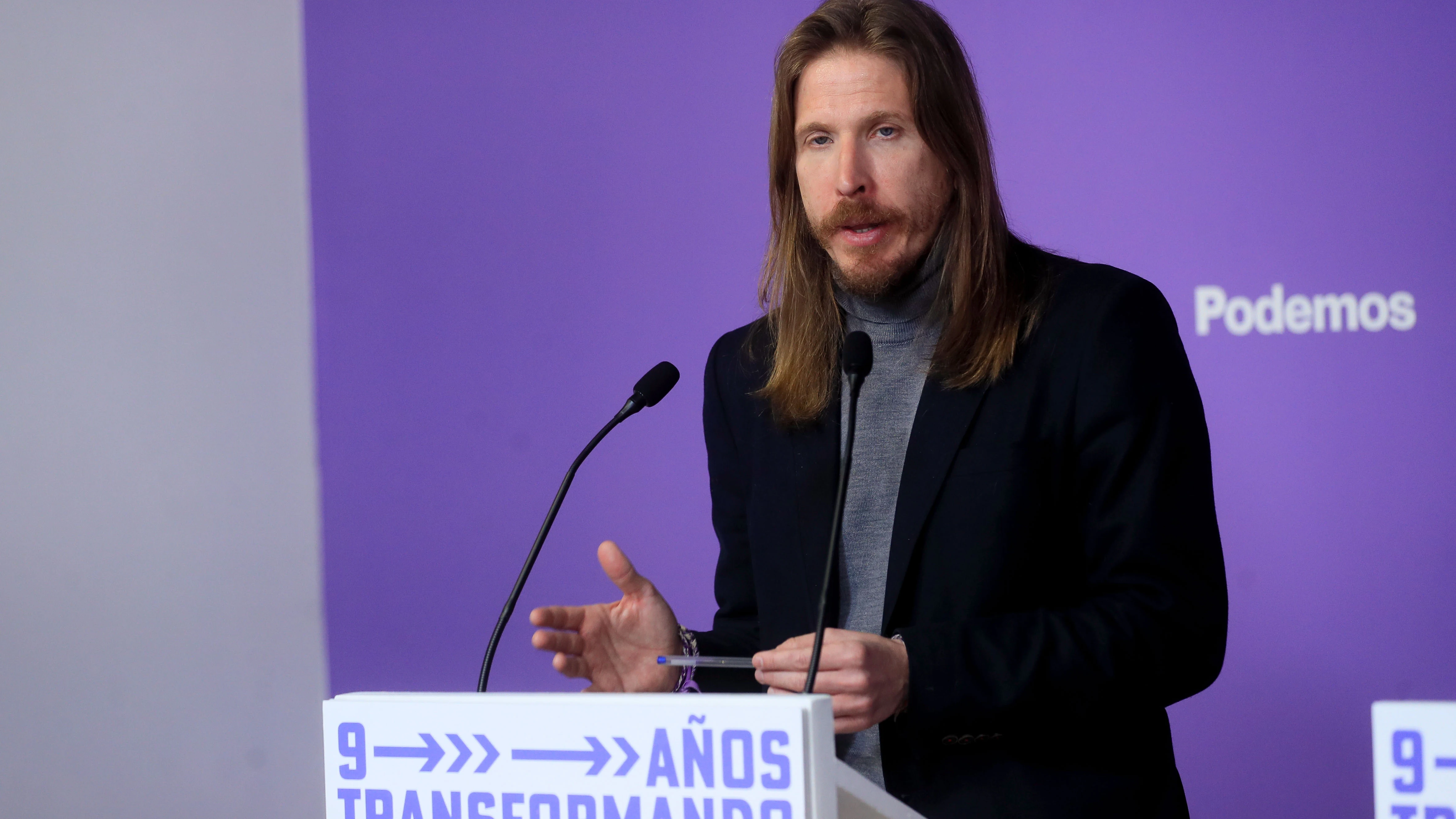 Pablo Fernández, portavoz de Podemos Pablo Fernández, portavoz de Podemos