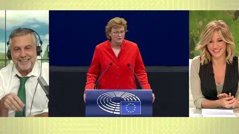 Carlos Alsina en Espejo Público. Carlos Alsina en Espejo Público.