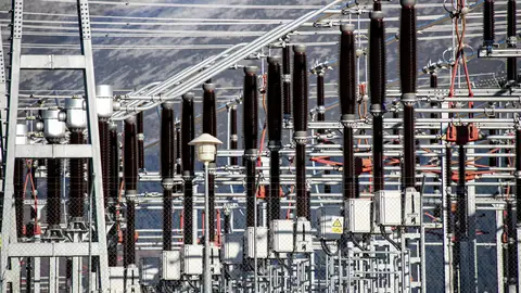 Una central eléctrica en Zaragoza Una central eléctrica en Zaragoza