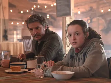 Pedro Pascal y Bella Ramsey como Joel y Ellie en 'The Last of Us' Pedro Pascal y Bella Ramsey como Joel y Ellie en 'The Last of Us'
