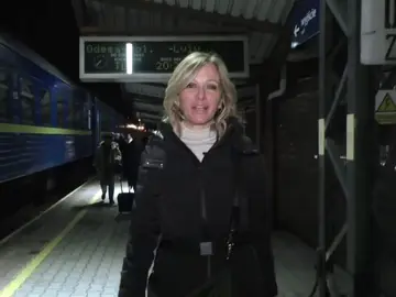 Susanna Griso llega a Ucrania. Susanna Griso llega a Ucrania.