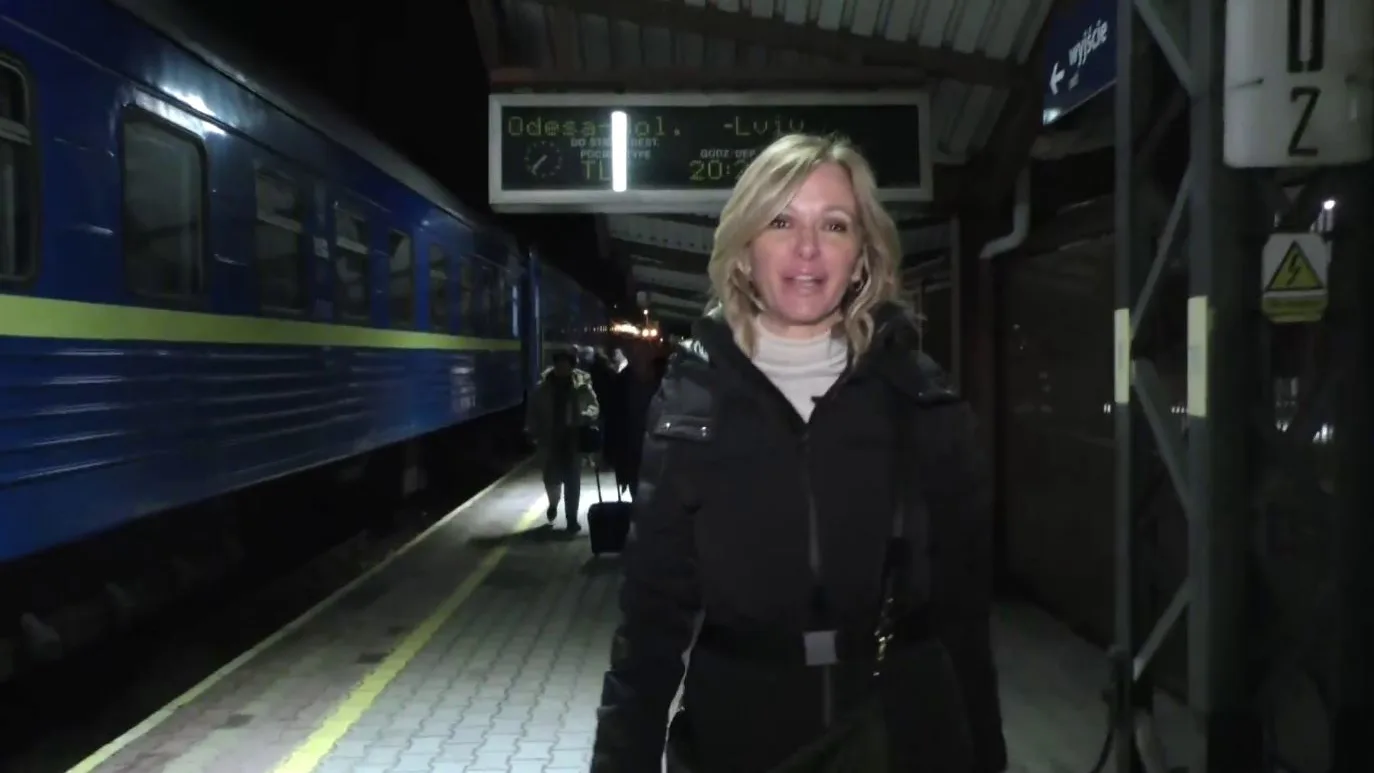 Susanna Griso llega a Ucrania.
