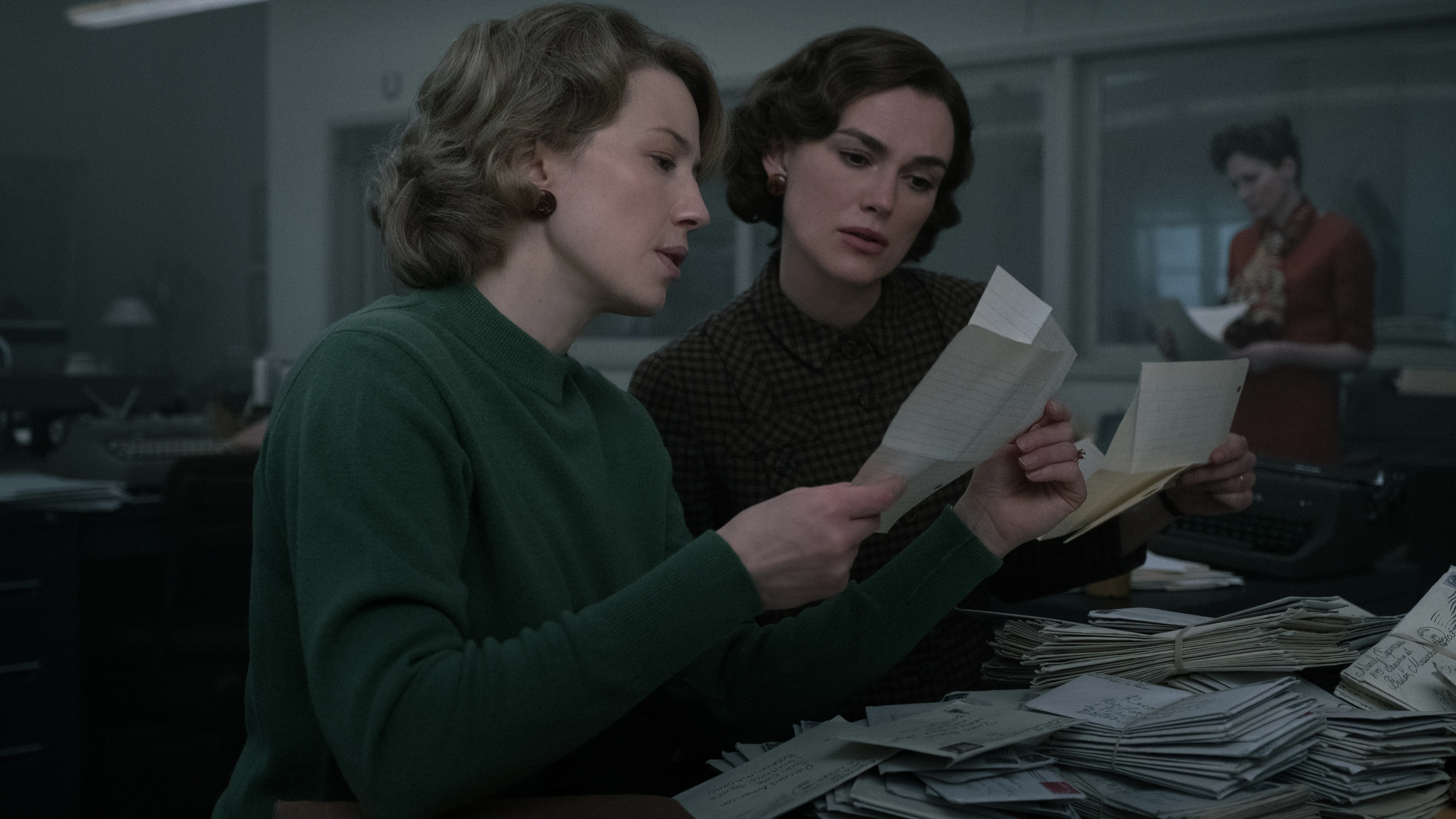 Carrie Coon y Keira Knightley