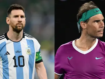 Messi y Nadal se intercambian elogios por los Premios Laureus Messi y Nadal se intercambian elogios por los Premios Laureus