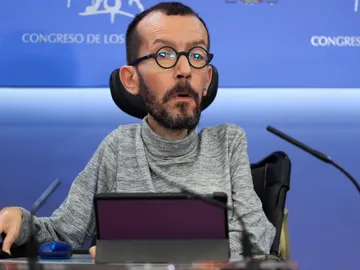 El portavoz de Unidas Podemos en el Congreso, Pablo Echenique El portavoz de Unidas Podemos en el Congreso, Pablo Echenique