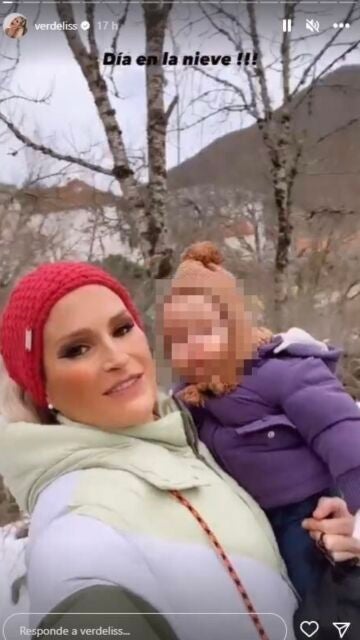 Verdeliss en la nieve