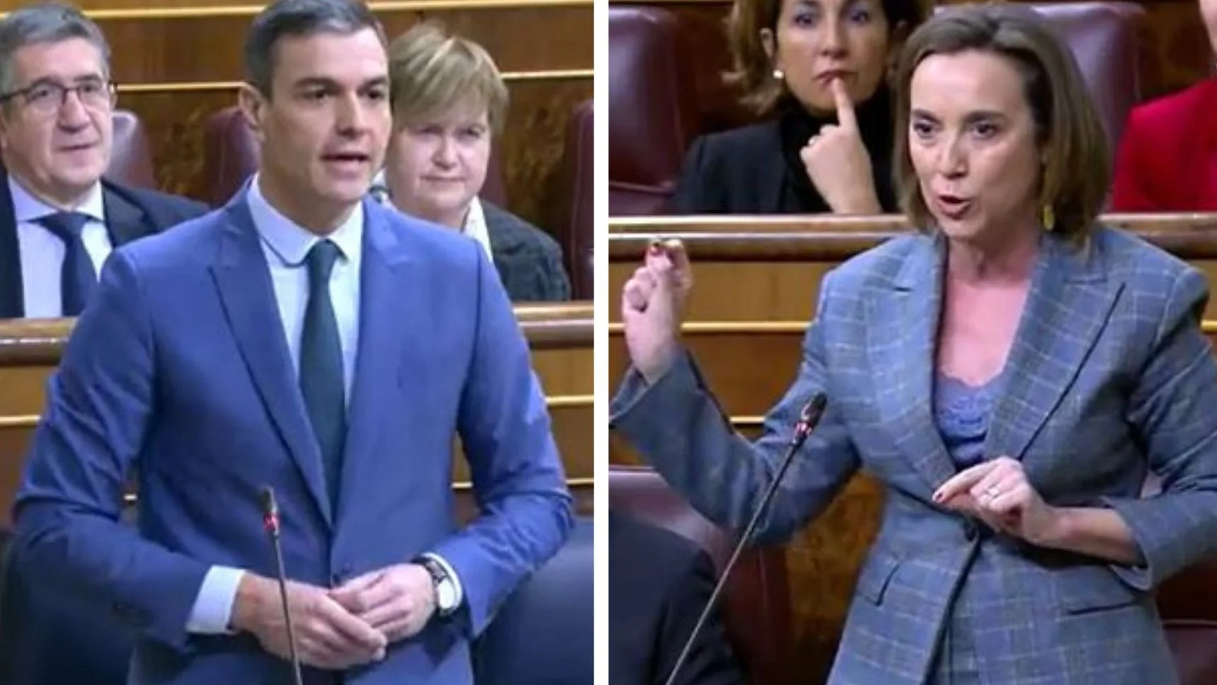 Sánchez y Gamarra en el Congreso Sánchez y Gamarra en el Congreso