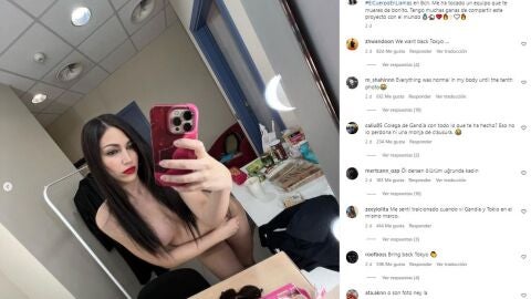 Úrsula Corberó tras terminar el rodaje de la serie de Netflix 'El cuerpo en llamas'