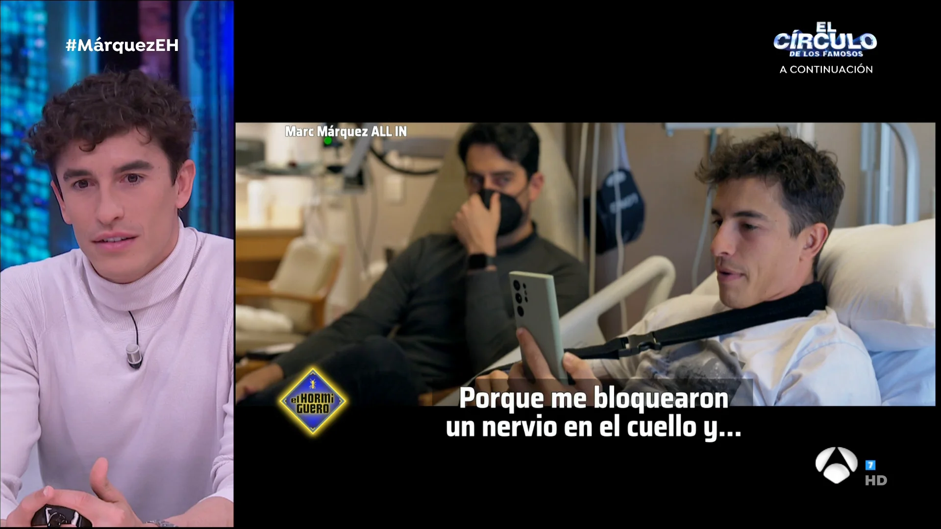 El desternillante motivo de preocupación de la madre de Marc Márquez tras una de sus operaciones El desternillante motivo de preocupación de la madre de Marc Márquez tras una de sus operaciones
