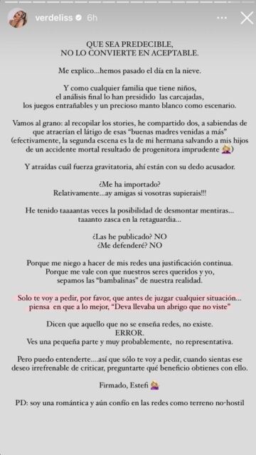 Mensaje Verdeliss
