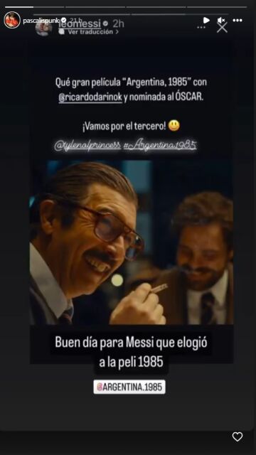 Pedro Pascal apoya 'Argentina, 1985'