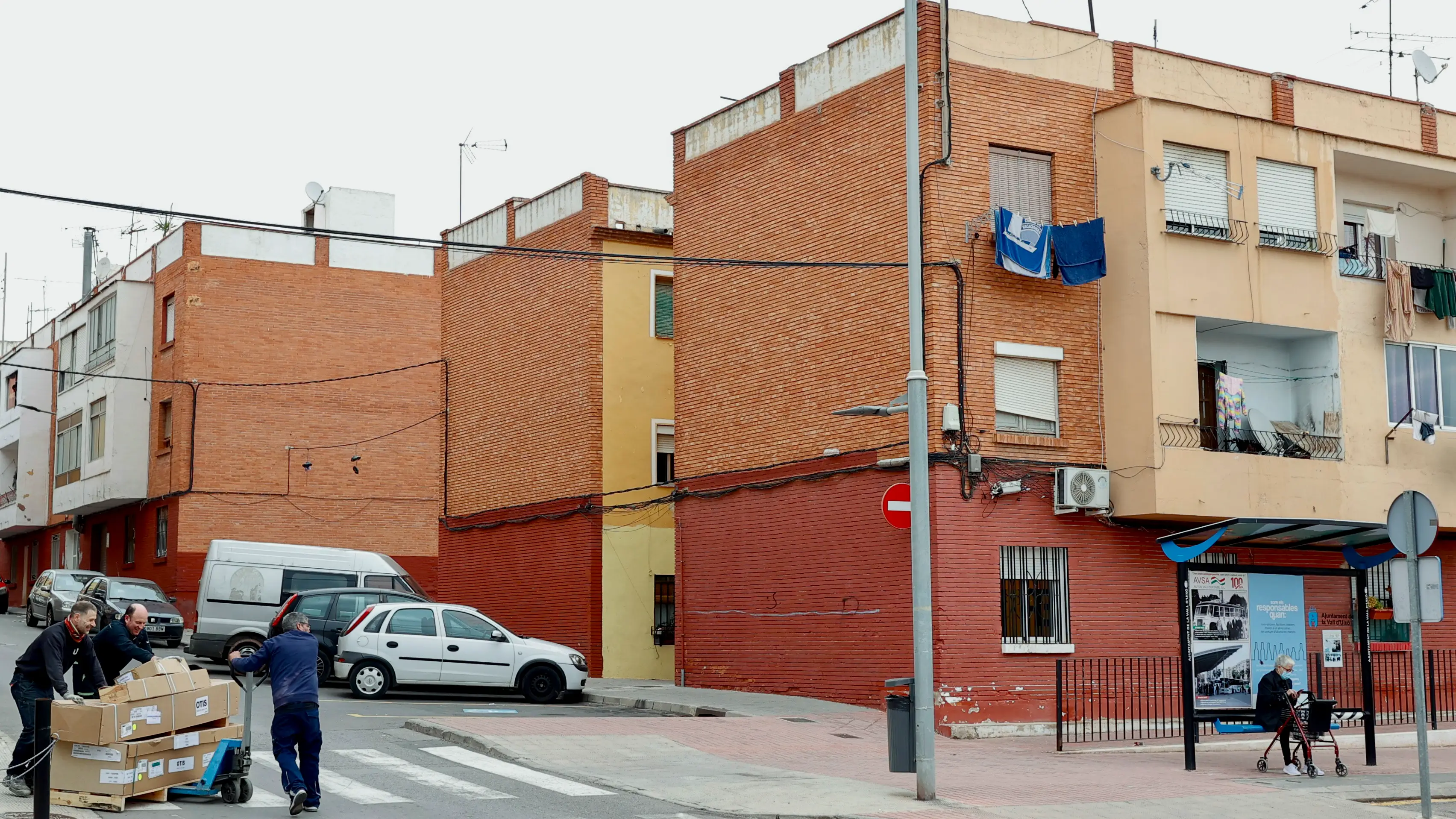 El lugar donde se produjo el crimen de la mujer embarazada en Castellón El lugar donde se produjo el crimen de la mujer embarazada en Castellón