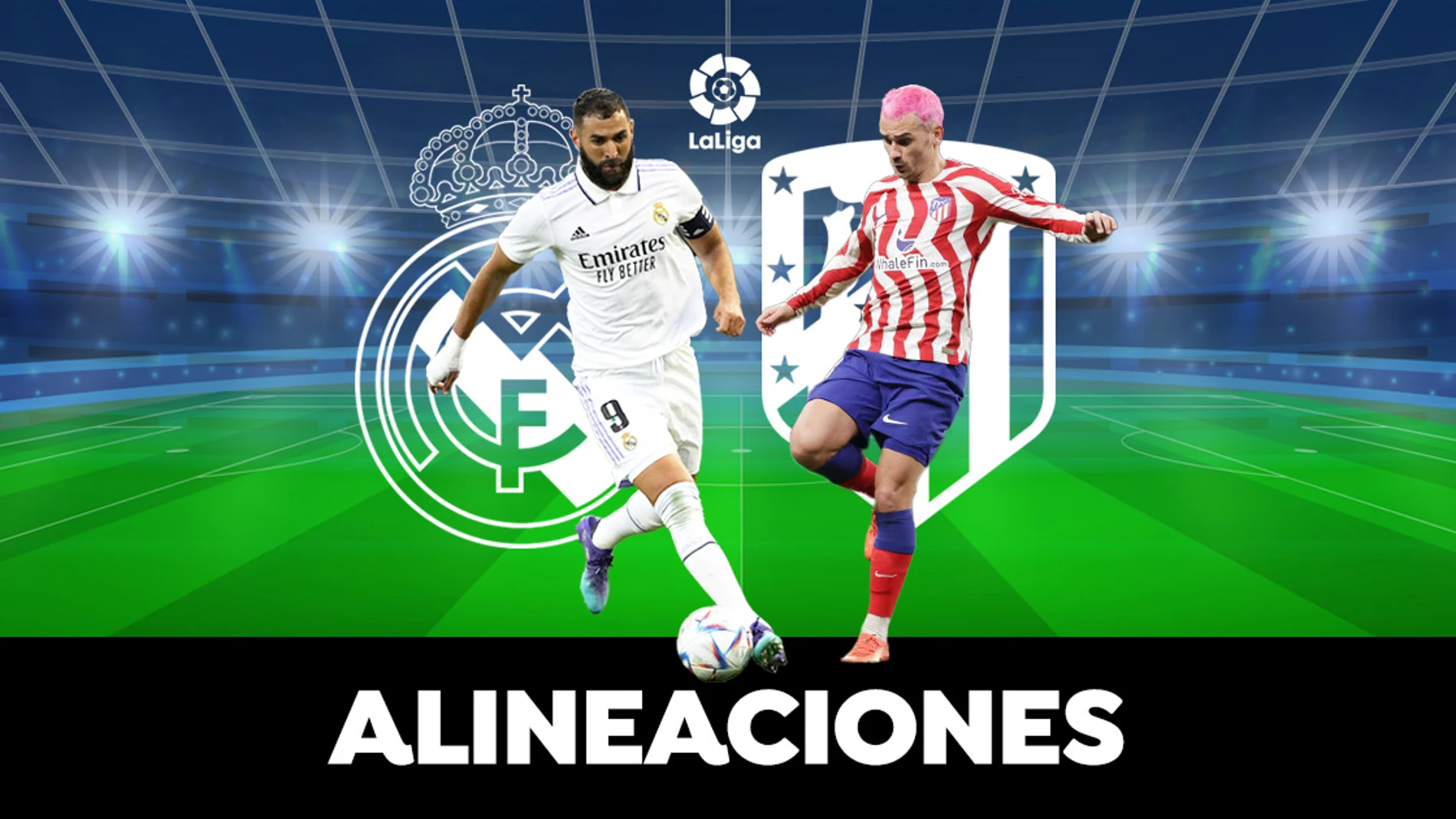 Real Madrid - Atlético de Madrid: Posibles alineaciones del derbi de la jornada 23 de LaLiga