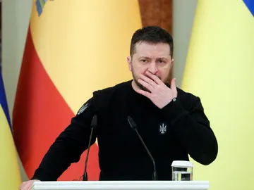 Guerra Rusia Ucrania, en directo: Zelenski hace balance de "un año de dolor, tristeza, fe y unidad" Guerra Rusia Ucrania, en directo: Zelenski hace balance de "un año de dolor, tristeza, fe y unidad"