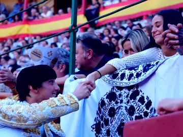 Roca Rey, nervioso al ser preguntado por su relación con Victoria Federica: “Es una gran amiga" Roca Rey, nervioso al ser preguntado por su relación con Victoria Federica: “Es una gran amiga"