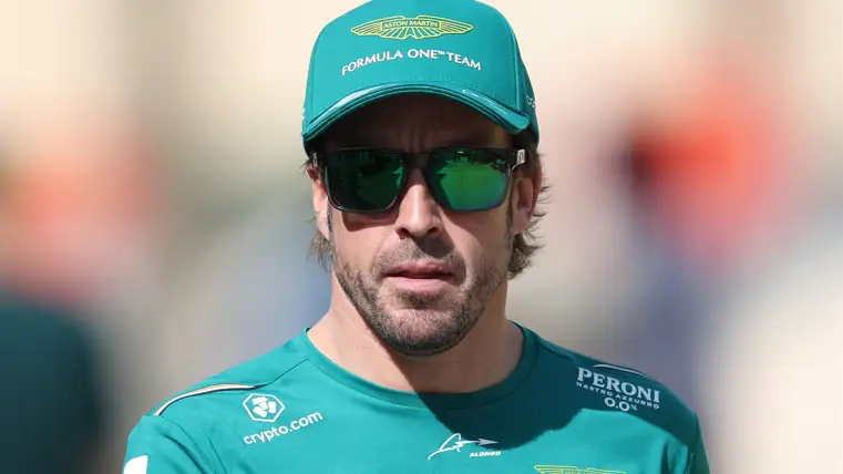 Fernando Alonso en los test de Bahréin Fernando Alonso en los test de Bahréin