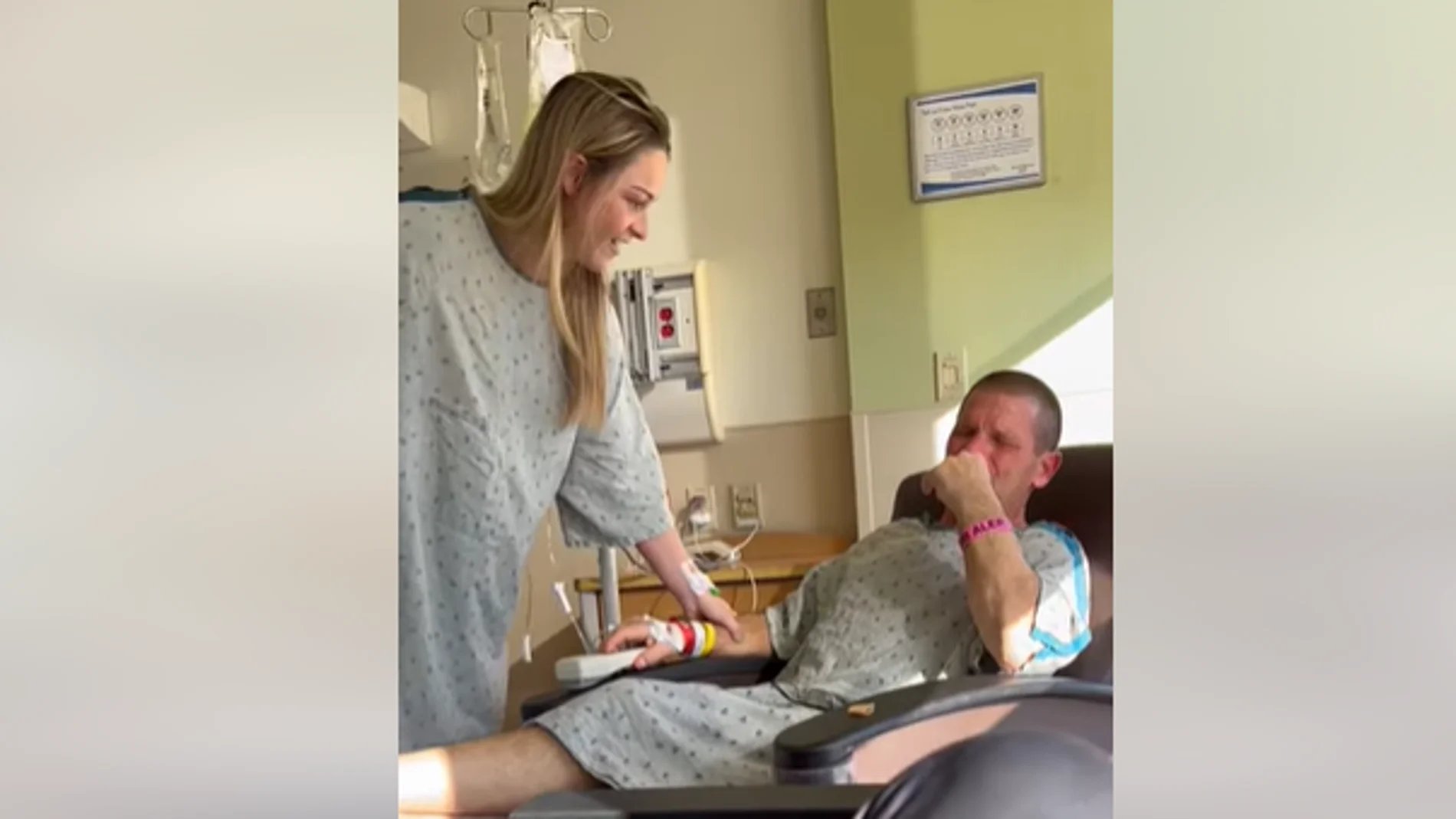 Momento en el que Delayne Ivanowski confiesa a su padre que ella ha sido quien le ha donado el riñón