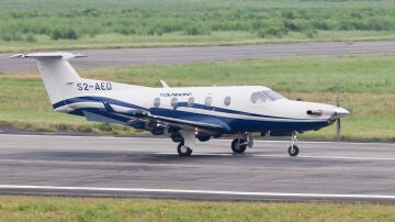 Avioneta modelo Pilatus PC-12