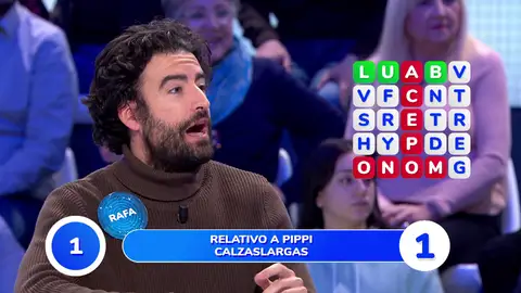El lapsus de Rafa que le cuesta el pleno en la ‘Sopa de Letras’: ¿Un gnomo en Pipi Calzaslargas? El lapsus de Rafa que le cuesta el pleno en la ‘Sopa de Letras’: ¿Un gnomo en Pipi Calzaslargas?