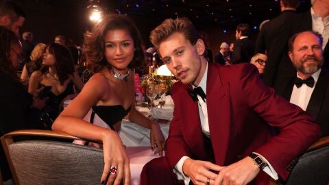 Zendaya y Austin Butler en los SAG