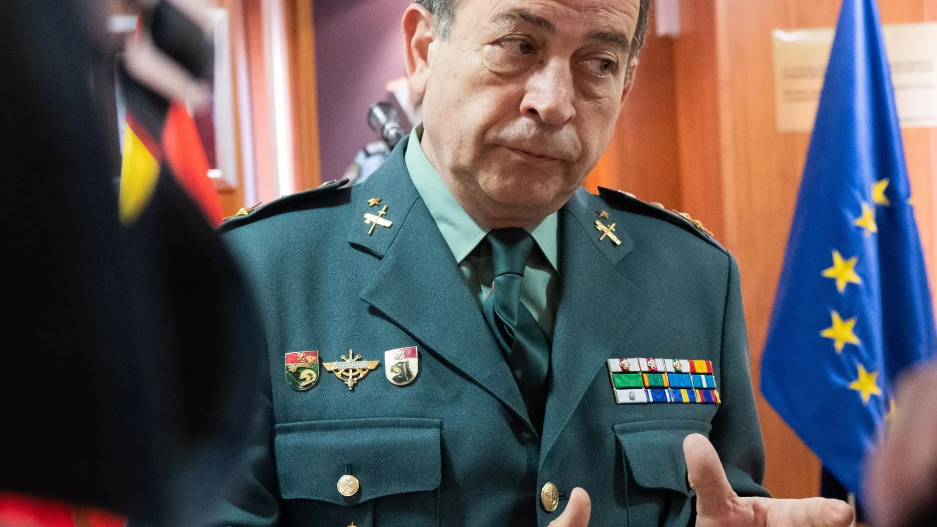 Imagen de archivo (29/01/2020) del entonces general de Divisi&oacute;n de la Guardia Civil, Francisco Espinosa Navas