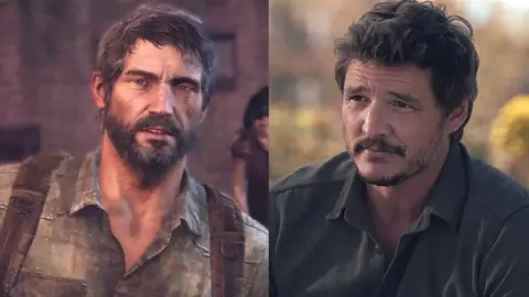 Joel en 'The Last of Us', videojuego y serie Joel en 'The Last of Us', videojuego y serie