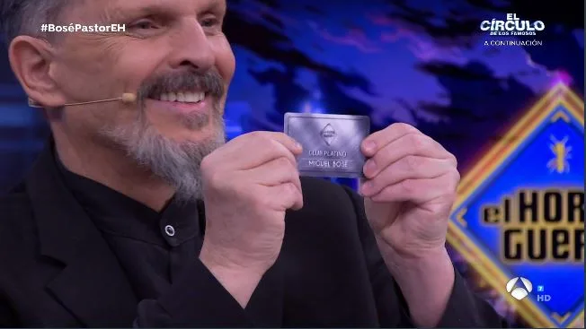 Miguel Bosé entra en Club Platino de 'El Hormiguero': Sus mejores momentos Miguel Bosé entra en Club Platino de 'El Hormiguero': Sus mejores momentos