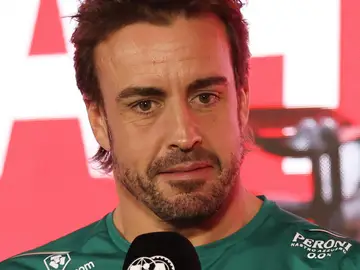Fernando Alonso, en rueda de prensa Fernando Alonso, en rueda de prensa