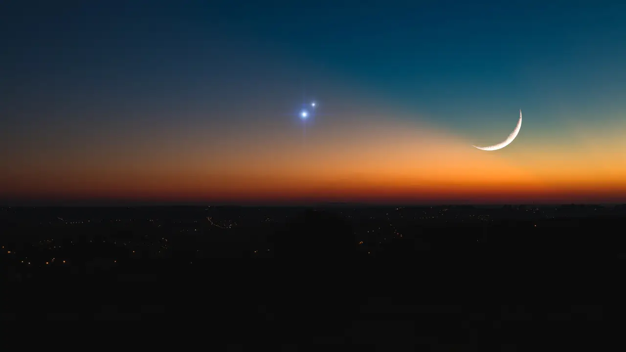 La conjunci&oacute;n Venus y J&uacute;piter
