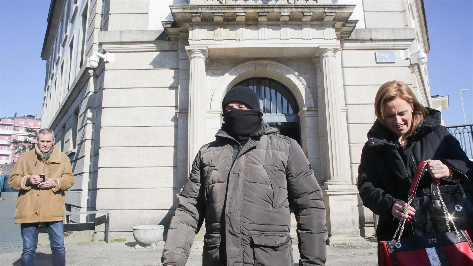 Manuel Juan Vilariño y su abogada, Paula Salvador Manuel Juan Vilariño y su abogada, Paula Salvador