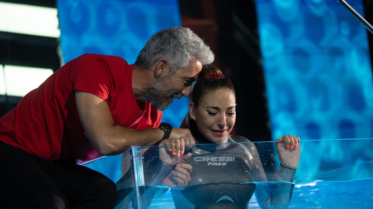 La locura Mariló Montero con 4:08 minutos en la Apnea de ‘El Desafío’ 