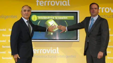 Imagen de archivo de la salida a bolsa de Ferrovial Imagen de archivo de la salida a bolsa de Ferrovial