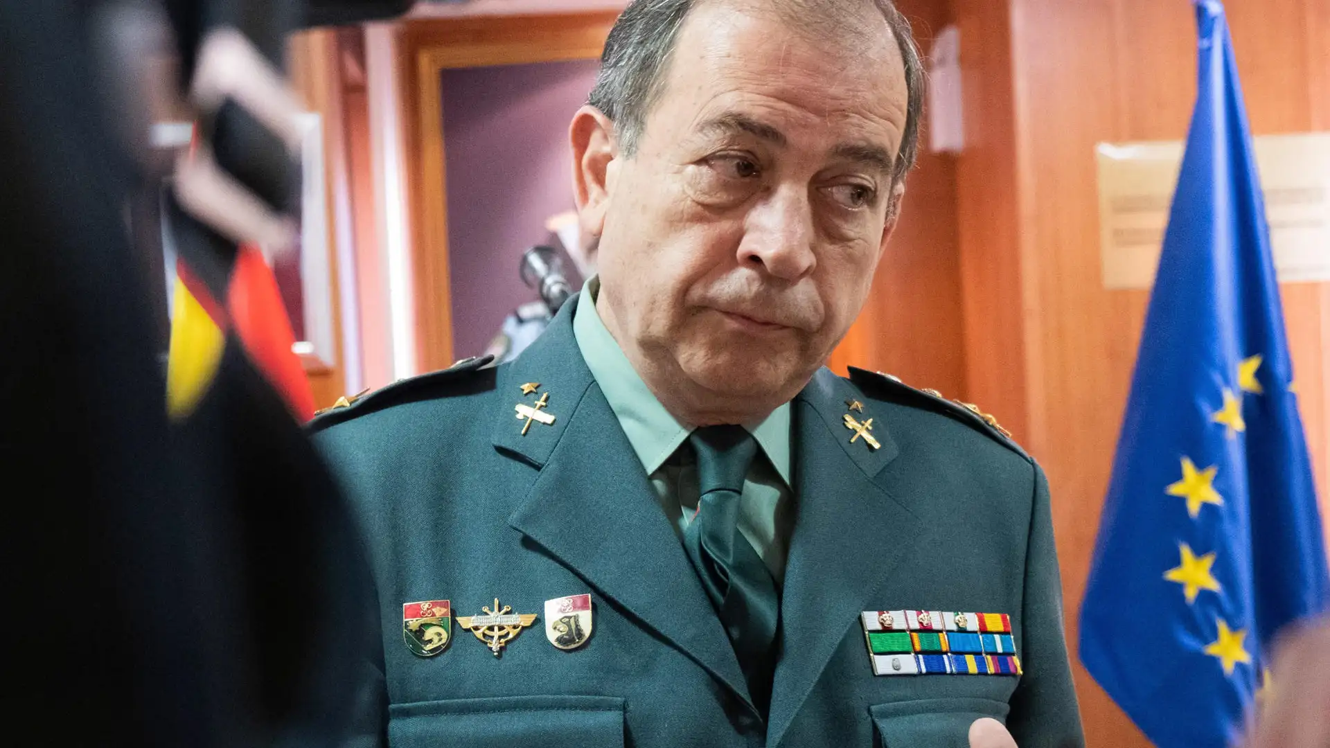 Imagen de archivo del general de División de la Guardia Civil, Francisco Espinosa Navas Imagen de archivo del general de División de la Guardia Civil, Francisco Espinosa Navas