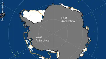 Estado del deshielo en la Antártida