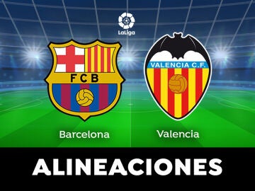 Alineación probable del Barcelona ante el Valencia en el partido de hoy de LaLiga