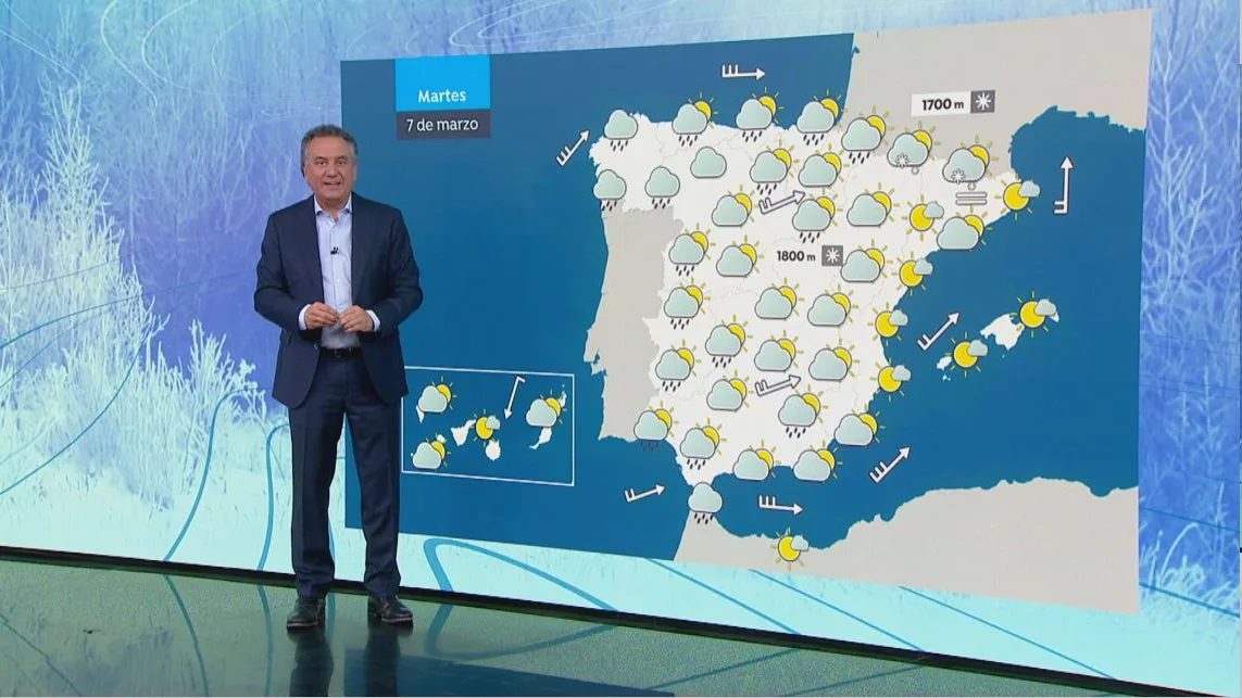 La previsión del tiempo de Roberto Brasero La previsión del tiempo de Roberto Brasero