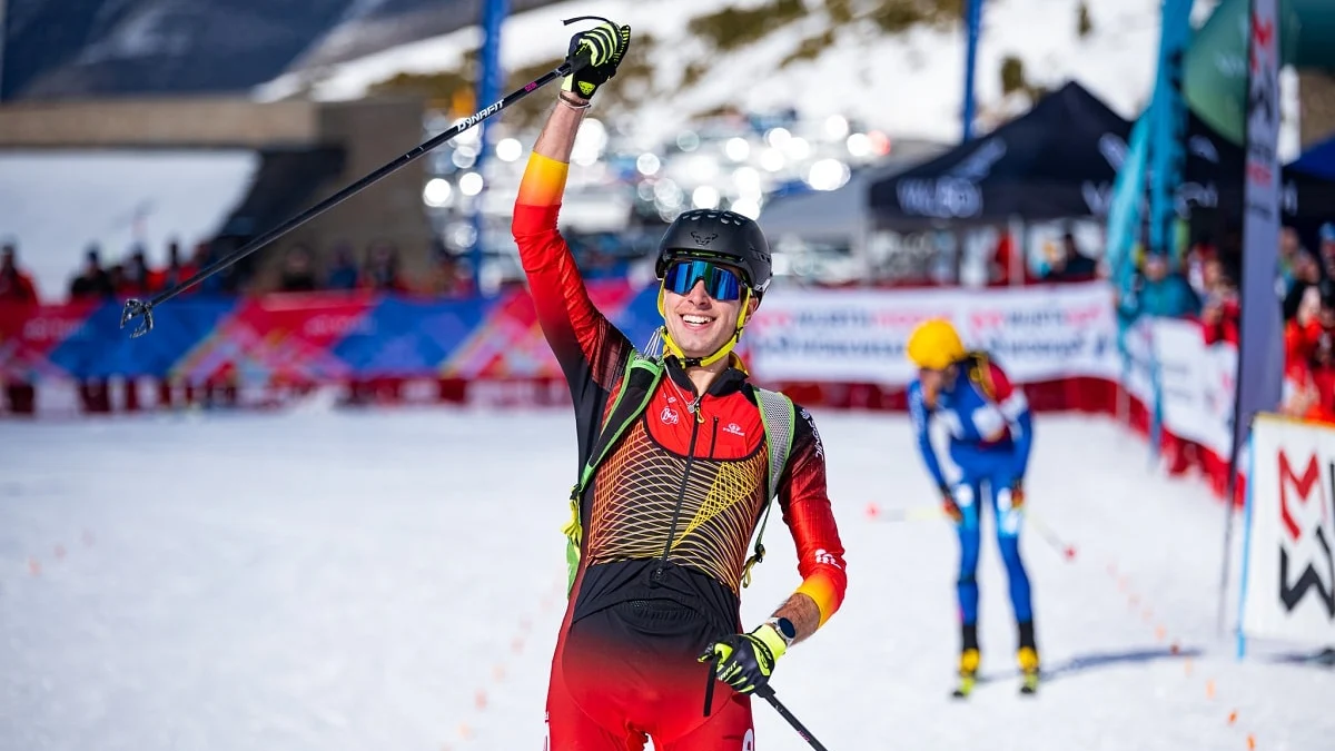 Oriol Cardona, campe&oacute;n del mundo de esqu&iacute; de monta&ntilde;a