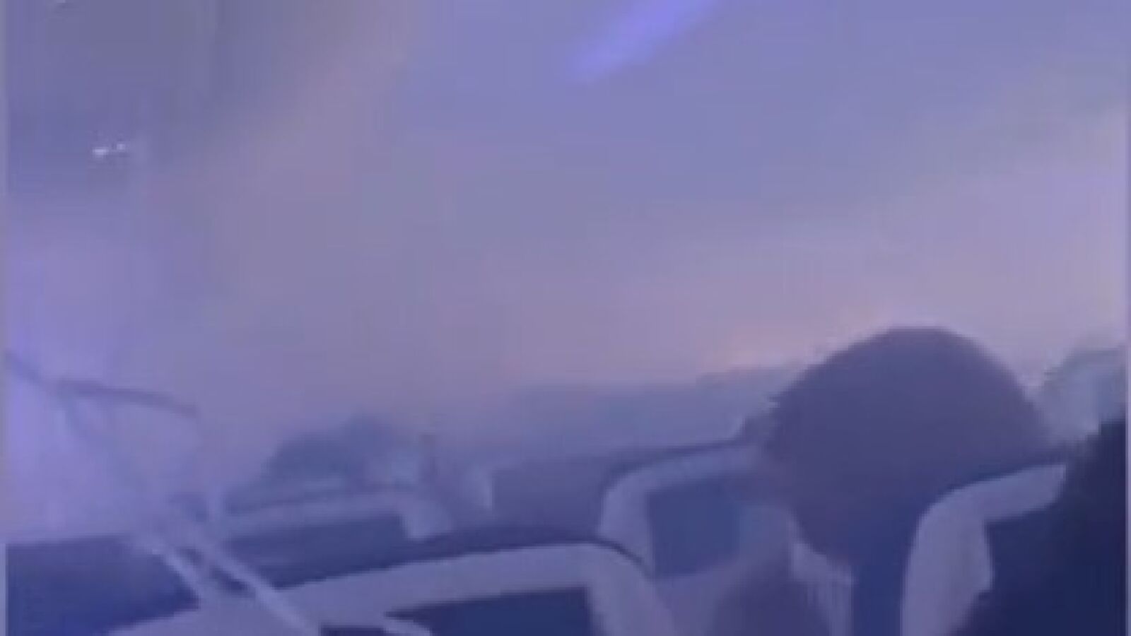 Humo y pánico dentro de un avión que viajaba a EEUU y tuvo que aterrizar de emergencia al chocar contra unos pájaros