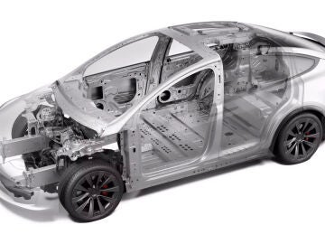 Estructura del Tesla Model X