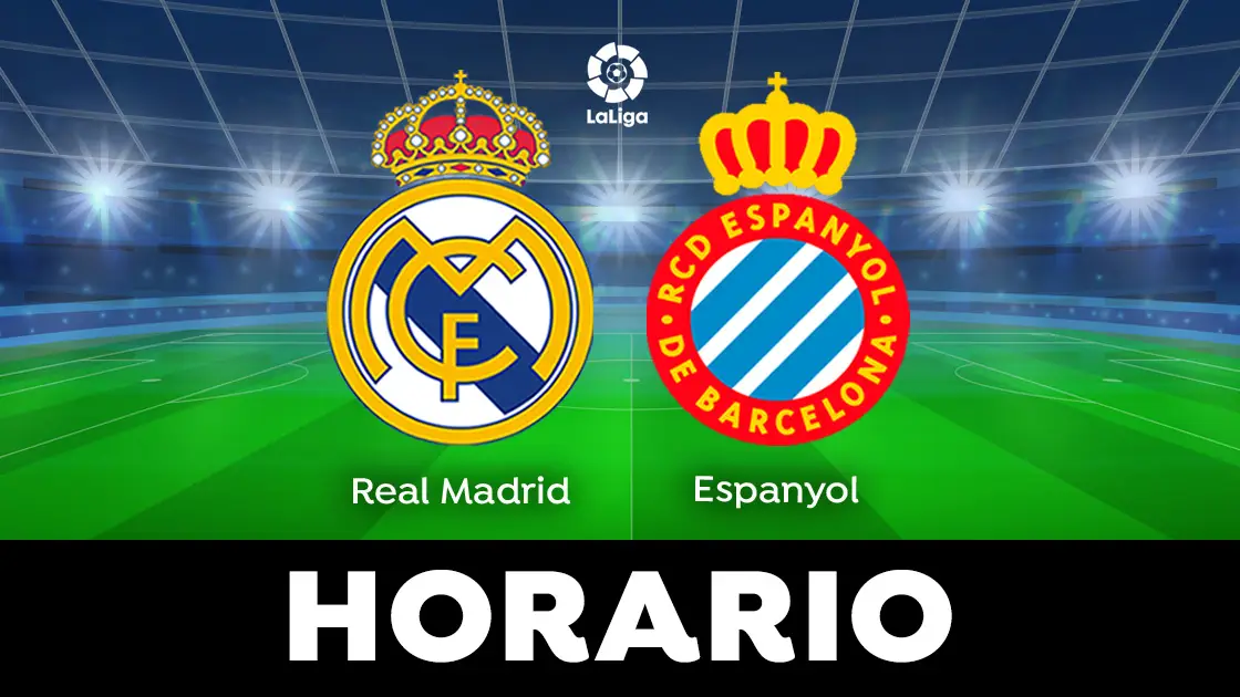 Real Madrid - Espanyol: Horario y dónde ver el partido de LaLiga en directo Real Madrid - Espanyol: Horario y dónde ver el partido de LaLiga en directo