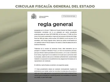 Circular Fiscalía General del Estado Circular Fiscalía General del Estado