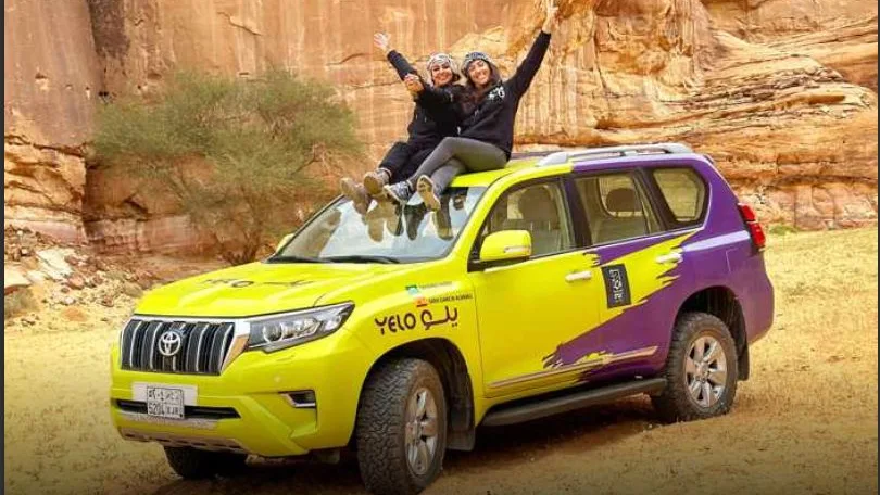 Sara García, en el Rally Jameel de Arabia Saudí Sara García, en el Rally Jameel de Arabia Saudí